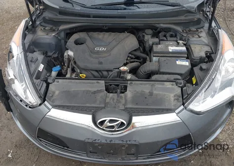 2016 Hyundai Veloster from USA, damaged, VIN KMHTC6AD3GU251781